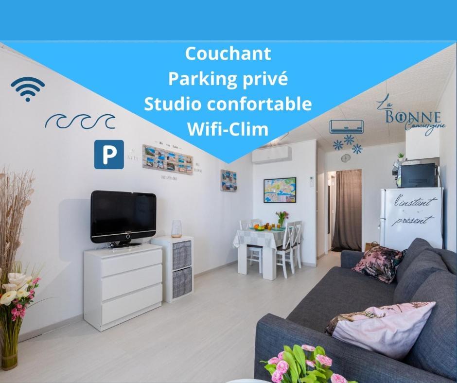 Le Marineland Clim Parking Prive Proche Centre Casino Et Palais Des Congres Lägenhet La Grande Motte Exteriör bild